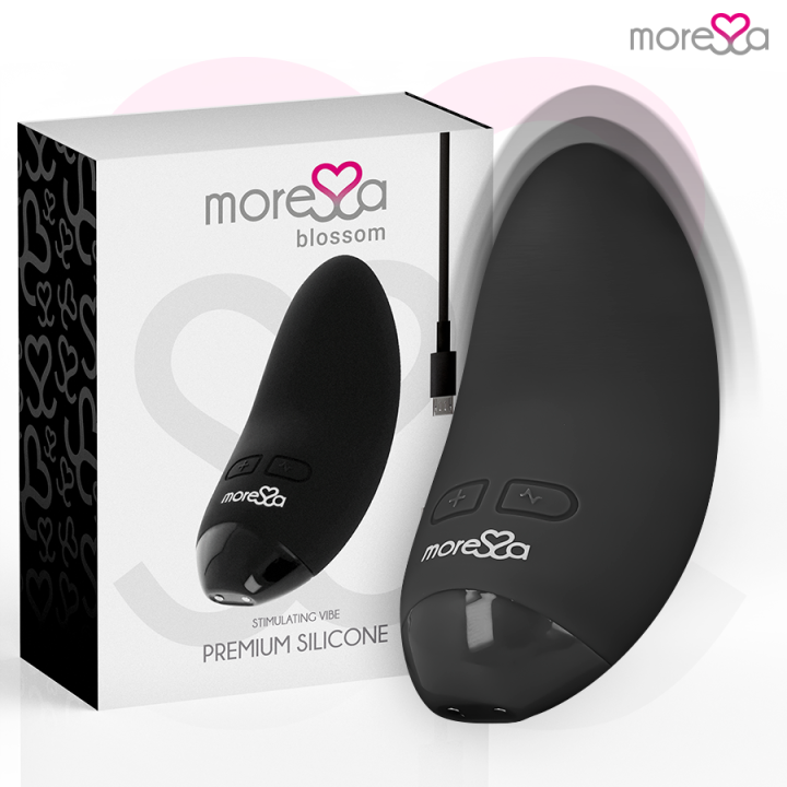 MORESSA - BLOSSOM MASAJEADOR PERSONAL NEGRO | VibraZon