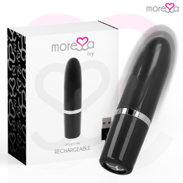 MORESSA - IVY MASAJEADOR SIMULADOR LABIAL DE VIAJE NEGRO | VibraZon