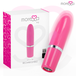 MORESSA - IVY MASAJEADOR SIMULADOR LABIAL DE VIAJE ROSA | VibraZon