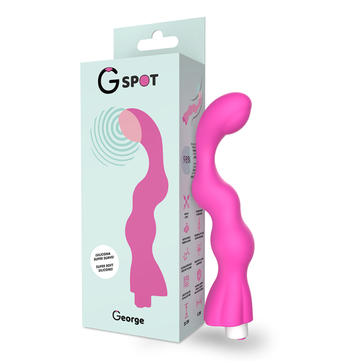 G-SPOT - GEORGE VIBRADOR PUNTO G ROSA CHICLE | VibraZon