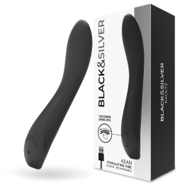 NEGRO&PLATEADO - KEAN VIBRADOR TOUCH CONTROL | VibraZon