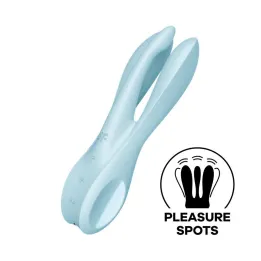 Vibrador Threesome 1 Light Azul de Satisfyer