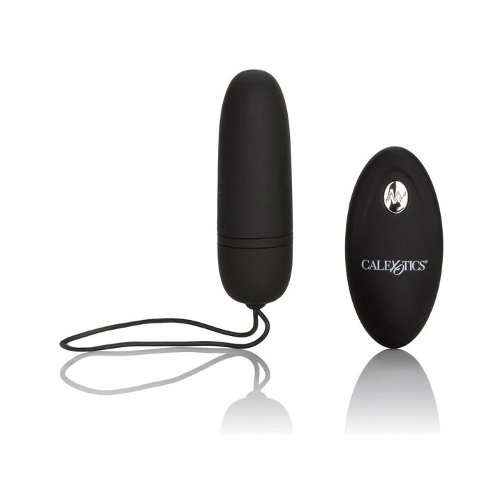 CALEXOTICS - HUEVO VIBRADOR DE SILICONA CON MANDO NEGRO | VibraZon