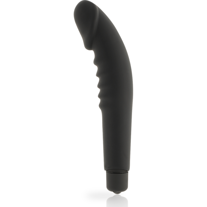 DOLCE VITA - REALISTA PLEASURE VIBRADOR SILICONA NEGRO | VibraZon