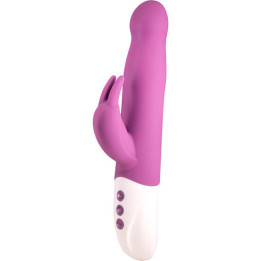 SEVEN CREATIONS - EUPHORIC VIBRADOR CONEJITO CON ROTACIÓN LILA | VibraZon