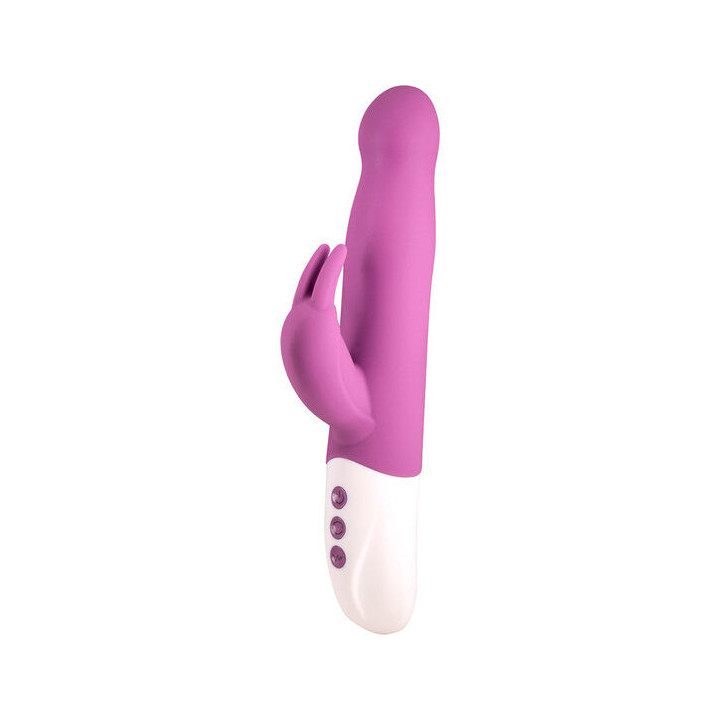 SEVEN CREATIONS - EUPHORIC VIBRADOR CONEJITO CON ROTACIÓN LILA | VibraZon