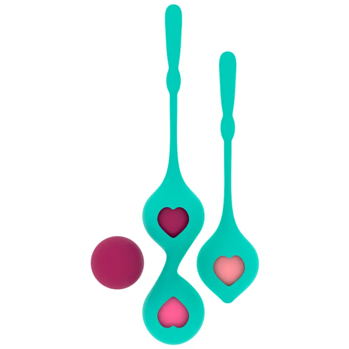SET DEVA RITUAL ENTRENAMIENTO PELVICO VERDE AGUA