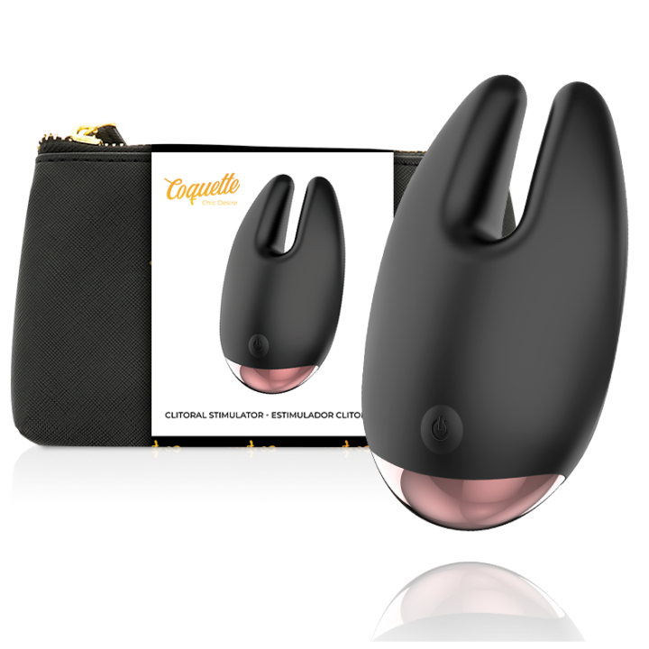 COQUETTE CHIC DESIRE - ESTIMULADOR CLÍTORIS NEGRO / DORADO | VibraZon