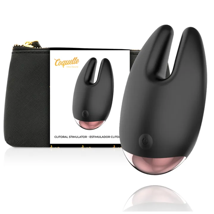 COQUETTE CHIC DESIRE - ESTIMULADOR CLÍTORIS NEGRO / DORADO