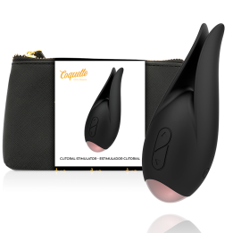 COQUETTE CHIC DESIRE - ESTIMULADOR CLÍTORIS NEGRO / DORADO FLOR | VibraZon