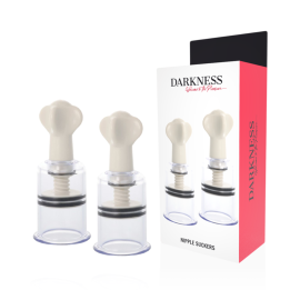 DARKNESS - SUCCIONADOR PEZONES TRANSPARENTE 5CM DIÁMETRO | VibraZon