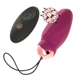 RITHUAL - SITA HUEVO CONTROL REMOTO ROTACIÓN DE PERLAS + VIBRACIÓN | VibraZon