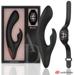 ANNE'S DESIRE - RABBIT CONTROL REMOTO TECNOLOGÍA WATCHME NEGRO/DORADO | VibraZon
