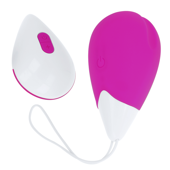 OHMAMA - HUEVO VIBRADOR 10 MODOS LILA Y BLANCO | VibraZon