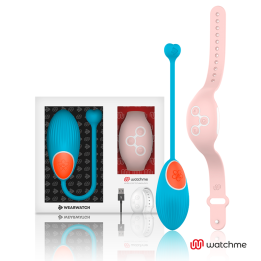 WEARWATCH - HUEVO CONTROL REMOTO TECNOLOGIA WATCHME AZUL / ROSA | VibraZon