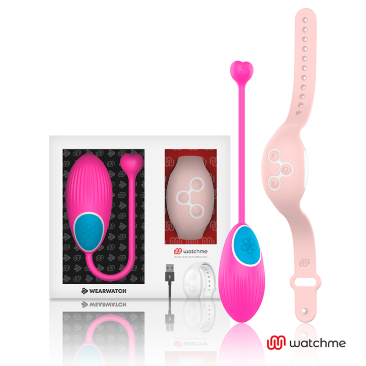 WEARWATCH - HUEVO CONTROL REMOTO TECNOLOGIA WATCHME FUCSIA / ROSA | VibraZon