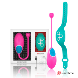 WEARWATCH - HUEVO CONTROL REMOTO TECNOLOGIA WATCHME FUCSIA / AGUA MARINA | VibraZon