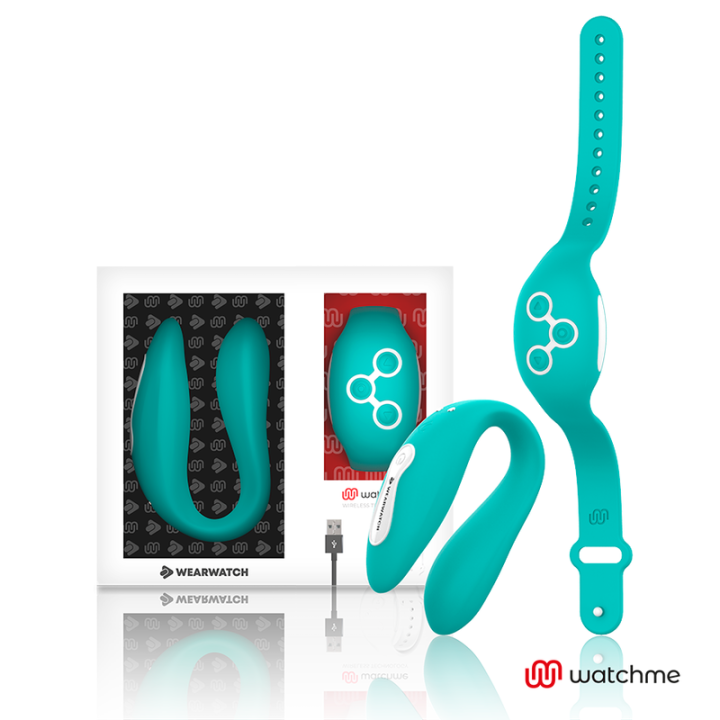 WEARWATCH - VIBRADOR DUAL TECNOLOGIA WATCHME LIGHT VERDE | VibraZon