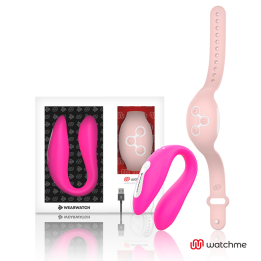 WEARWATCH - VIBRADOR DUAL TECNOLOGIA WATCHME FUCSIA / ROSA | VibraZon