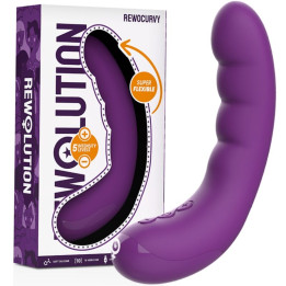 REWOLUTION - REWOCURVY VIBRADOR FLEXIBLE RECARGABLE | VibraZon