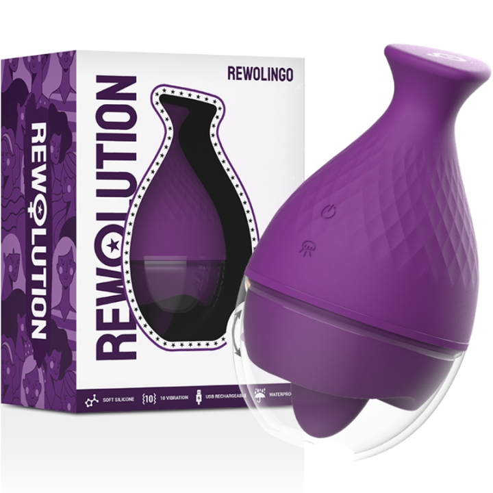 REWOLUTION - REWOLINGO VIBRADOR CON LENGUA | VibraZon