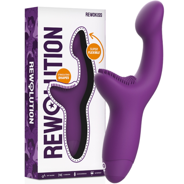 REWOLUTION - REWOKISS VIBRADOR ESTIMULADOR PUNTO A | VibraZon