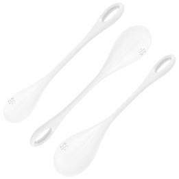 SATISFYER - YONI POWER 1 KIT DE ENTRENAMIENTO BLANCO | VibraZon