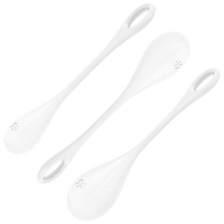 SATISFYER - YONI POWER 1 KIT DE ENTRENAMIENTO BLANCO | VibraZon