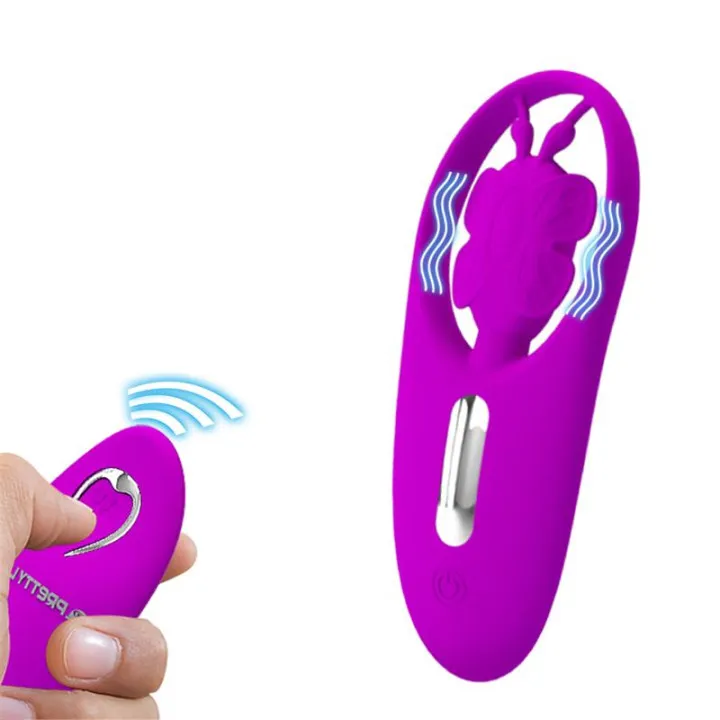 Dancing Butterfly Estimulador para Braguita con Control Remoto de Prettylove