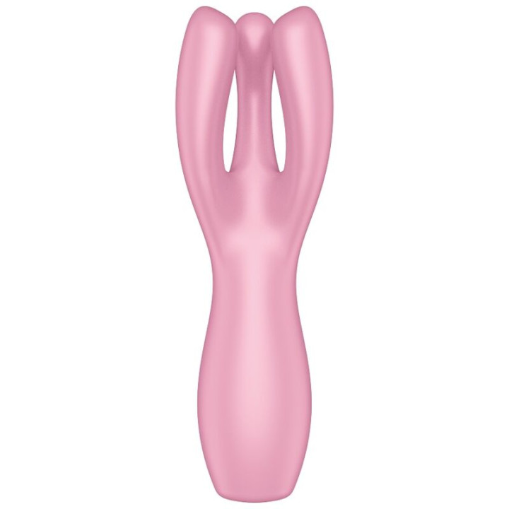 SATISFYER - THREESOME 3 VIBRADOR ROSA | VibraZon