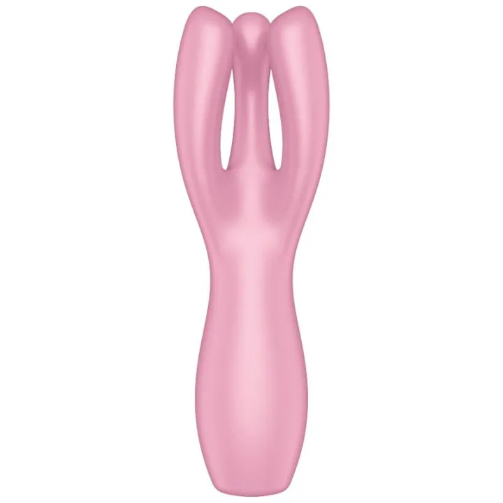 SATISFYER - THREESOME 3 VIBRADOR ROSA