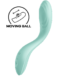 SATISFYER - RRROLLING PLEASURE VIBRADOR PUNTO G VERDE | VibraZon