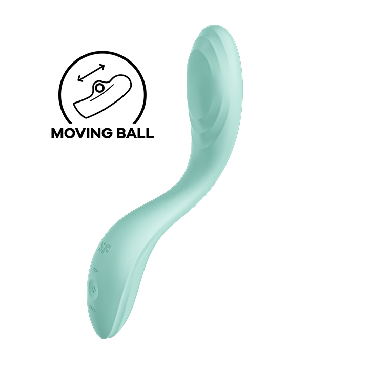 SATISFYER - RRROLLING PLEASURE VIBRADOR PUNTO G VERDE | VibraZon