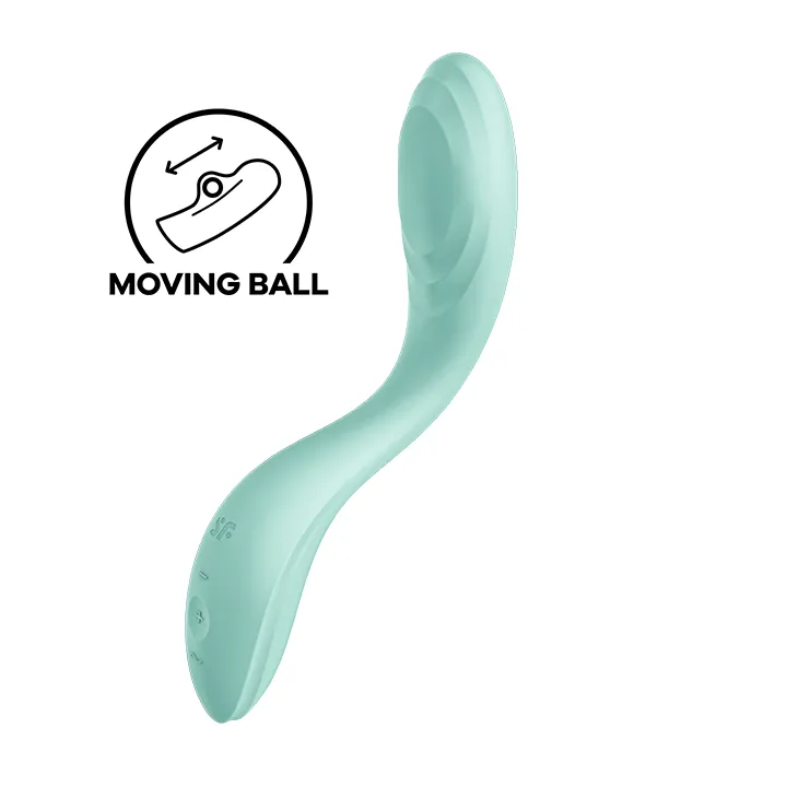 SATISFYER - RRROLLING PLEASURE VIBRADOR PUNTO G VERDE