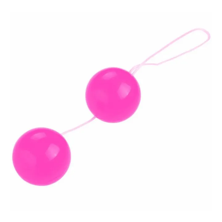 BAILE - TWINS TESTICULOS BOLAS CHINAS ROSA UNISEX