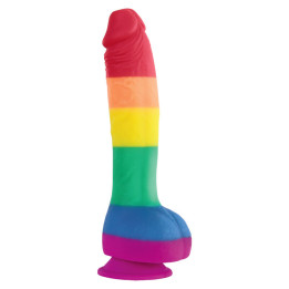 PRIDE - DILDO BANDERA LGBT 19 CM | VibraZon