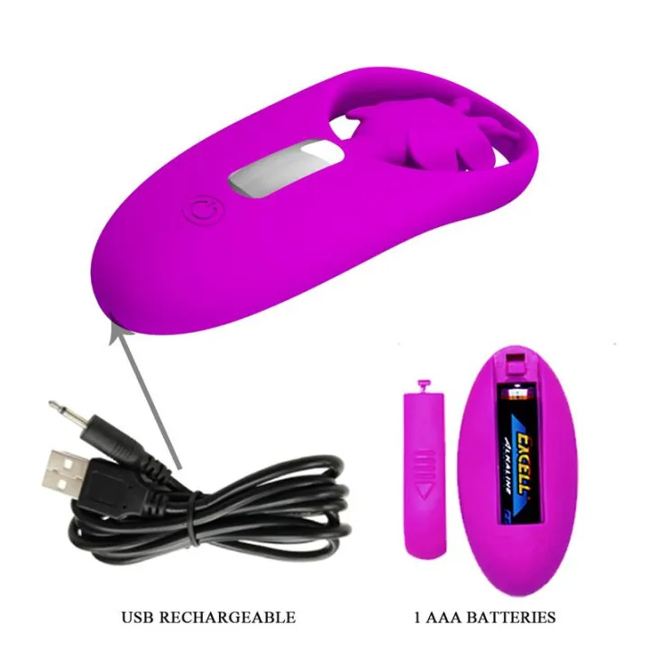 Dancing Butterfly Estimulador para Braguita con Control Remoto de Prettylove