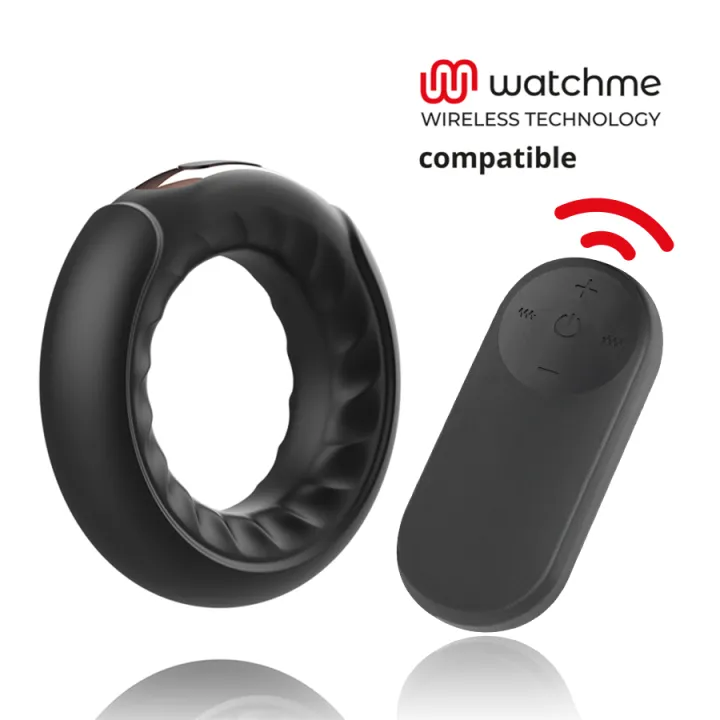 ANBIGUO - ADRIANO ANILLO VIBRADOR COMPATIBLE CON WATCHME INALAMBRICO TECNOLOGIA