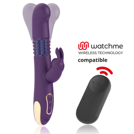 TREASURE - BASTIAN RABBIT UP & DOWN ROTADOR & VIBRADOR + MANDO CONTROL REMOTO WATCHME | VibraZon