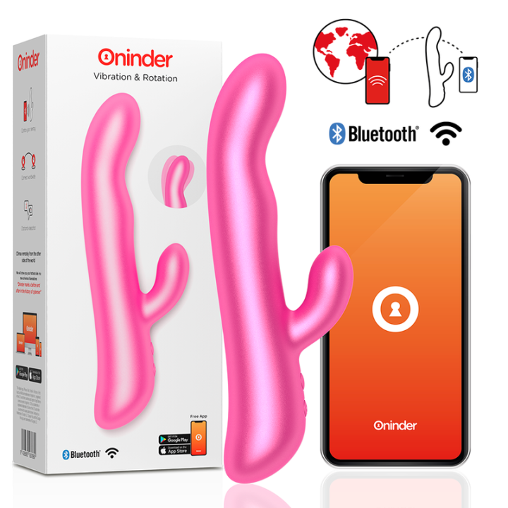ONINDER - OSLO VIBRACIÓN Y ROTACIÓN ROSA - APLICACIÓN GRATUITA | VibraZon