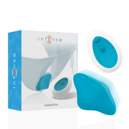 INTENSE - SAMANTHA PANTIE CONTROL REMOTO AZUL | VibraZon