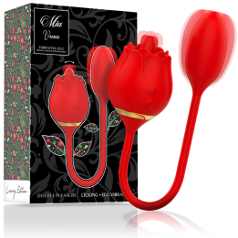 MIA - VIENA DOUBLE PLEASURE LICKING + HUEVO VIBRADOR | VibraZon