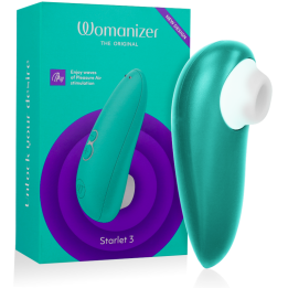WOMANIZER - STARLET 3 ESTIMULADOR CLÍTORIS TURQUESA | VibraZon