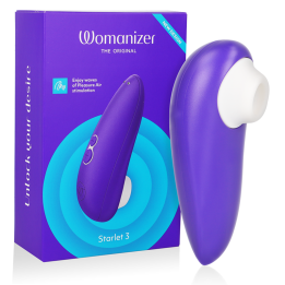 WOMANIZER - STARLET 3 ESTIMULADOR CLÍTORIS INDIGO | VibraZon