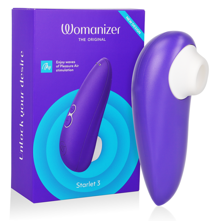 WOMANIZER - STARLET 3 ESTIMULADOR CLÍTORIS INDIGO | VibraZon