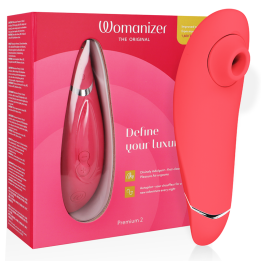 WOMANIZER - PREMIUM 2 ESTIMULADOR DE CLÍTORIS FRAMBUESA | VibraZon
