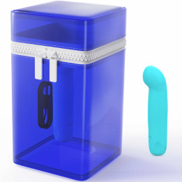B SWISH - BCUTE CURVE INFINITE CLASSIC EDICION LIMITADA VIBRADOR RECARGABLE SILICONA AZUL | VibraZon