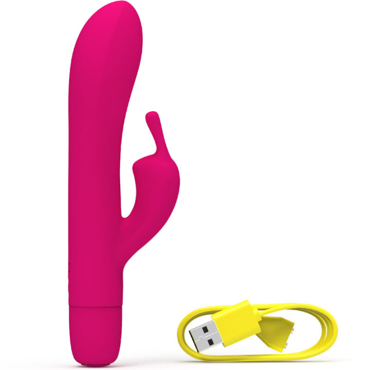 B SWISH - BWILD BUNNY INFINITE CLASSIC VIBRADOR RECARGABLE SILICONA ROSA | VibraZon
