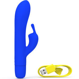 B SWISH - BWILD BUNNY INFINITE CLASSIC VIBRADOR RECARGABLE SILICONA AZUL | VibraZon