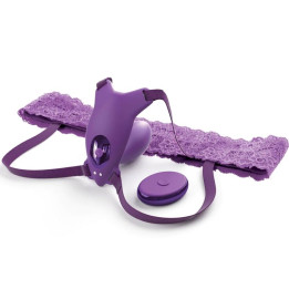 FANTASY FOR HER - ARNES MARIPOSA G-SPOT CON VIBRADOR, RECARGABLE & CONTROL REMOTO VIOLETA | VibraZon